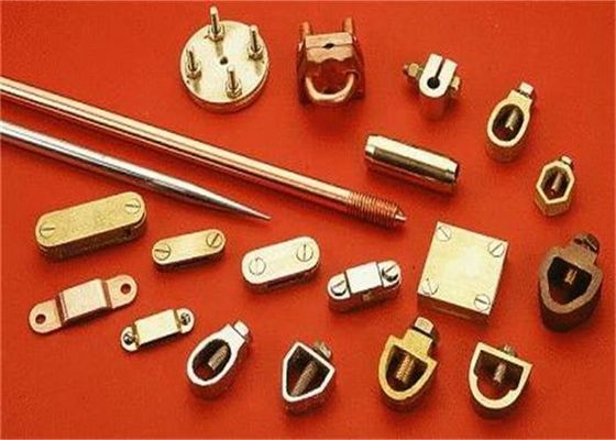 UL Listed Underground Copper Ground Rod 0.25/0.3mm Cooper Thickness