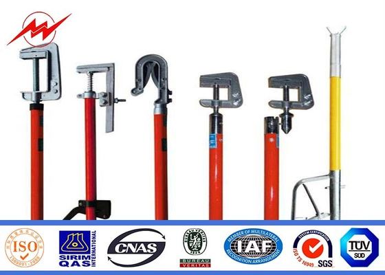 Tensile Strength Copper Bonded Earth Rod / Ground Rod With All Kinds Clamps