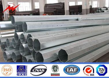 9m 11m Electrical Power Pole Street Light Poles For Africa Power Transmission