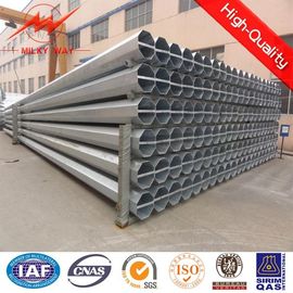 Hot Dip Galvanized Q345 GR65 Electric Power Pole For Longevity And Corrosion Resistance