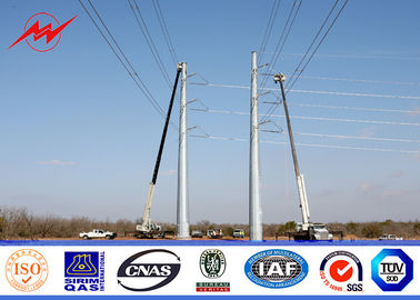 Customizable Color For Powder Coated Electrical Power Pole For Power Transmission
