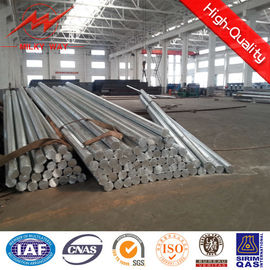 AWS D1.1 Galvanized Steel Power Line Pole Transmission Pole