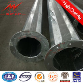 13m Steel Temporary Electric Pole Power Distribution With Joint Or Once Forming