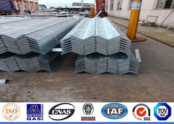 8FT-23FT Galvanized Angle Steel Angle Channel Electric Power Tower Accessories For Transmission Line