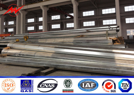 135kv Electricity Self Supporting Distribution Power Transmission Poles AWS D1.1
