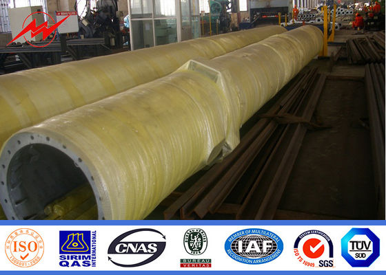 16 Sides 30M Outdoor Monopole Mono Pole Tower Communication Distribution