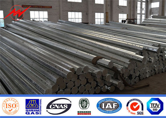 Electric Steel Concrete Power Transmission Poles , Spun Prestressed Concrete Pole