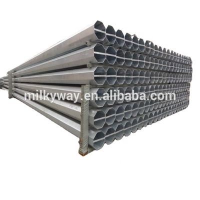 13m 1000Dan 1.5 Safety Factor Steel Power Pole Electrical Power Pole with Hot Dip Galvanization