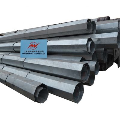 15M 20M 25M Electric Power Transmission Pole with Q235 Q345 Material and 110 kV Rated Voltage