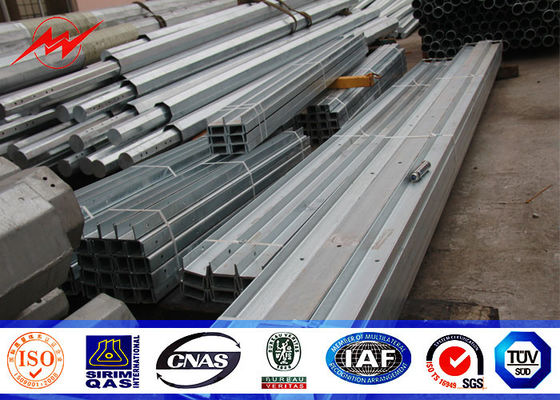 9M 440DAN Dan Octagonal Utility Power Poles Hot Dip Galvanized Power Distribution Poles