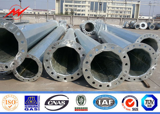Spun Prestressed Concrete Electric Pole Galvanization Transmission Line Steel Pole Distribution