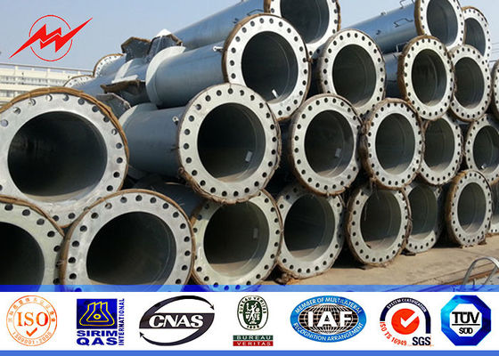 Spun Prestressed Concrete Electric Pole Galvanization Transmission Line Steel Pole Distribution