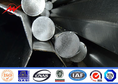 12m 800 Dan 1600 Dan Direct Burial Hot Dip Galvanized Pole Monopole Long Life