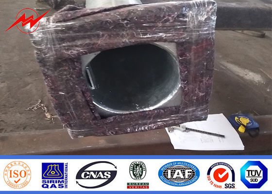 5-15 Meters Light Column Commercial Light Poles With Hot Dip Galvanization