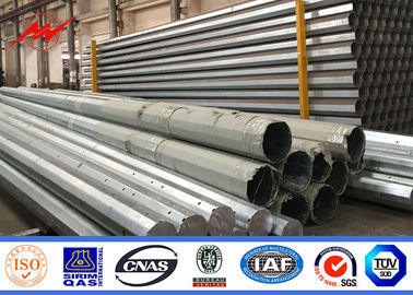 200 Dan Galvanized Steel Pole With Average Coating 100 Micron For Anti Corrosive Painiitng