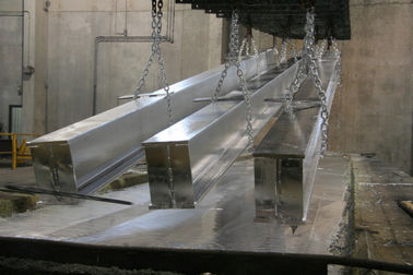 100ft Columniform Steel Power Pole Galvanized For Transmission Line