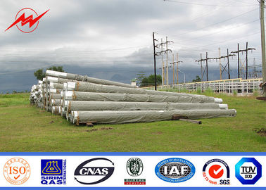 45FT 50FT HT Type NGCP Utility Power Poles , Electricity Distribution Steel Tubular Pole