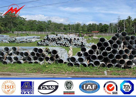 14m 1000Dan Utility Power Poles For African Distribution Line