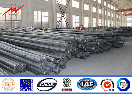 Conical Electrical Steel Pole For 220kv Electrical Distribution Project