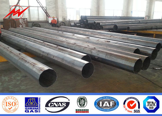 Conical Electrical Steel Pole For 220kv Electrical Distribution Project