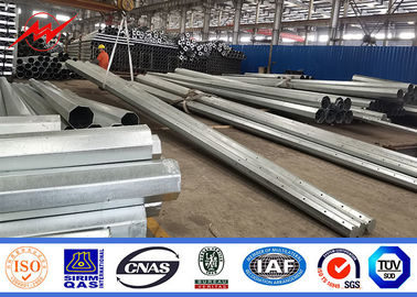 33kv 9m 10m 11m Octagonal Pole With Cross Arm Accessories