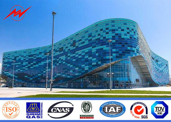 Parking Light Polygonal High Mast Pole