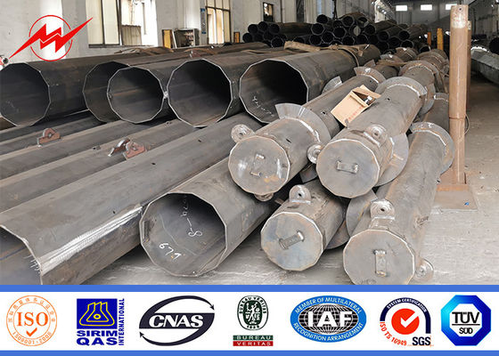 10m 400dan 650dan 800dan 355n/Mm2 Steel Tubular Pole