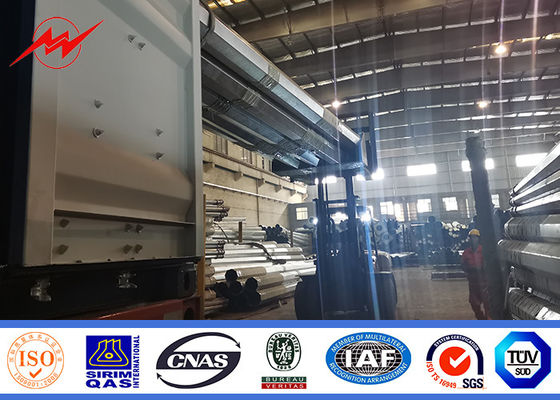ASTM 16m 1200 Dan Steel Power Pole For High Voltage Electrical Project
