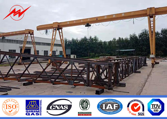Ngcp Support Burial Mono Pole Tower Hot Dip Galvanization
