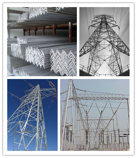 Electric Power Tower Hot Dip Galvanized Angle Steel For Construction 1
