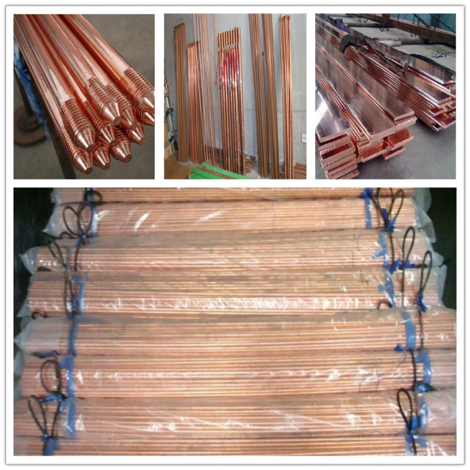 Drawing Copper Clad Ground Rods Copper Ground Rod Nylon Strip Weave Strip Iron Pallet 1