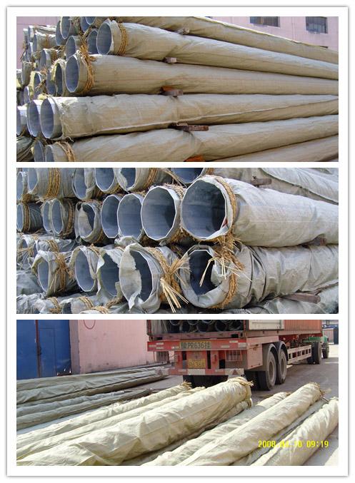 13.8KV Philippines Galvanized Electrical Power Steel Power Tubular Pole 1