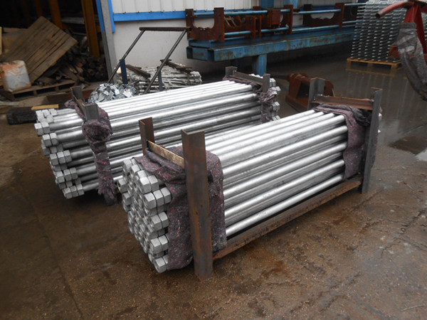 95FT NGCP Philippines Hot Dip Galvanization Steel Power Poles AWS D 1.1 2