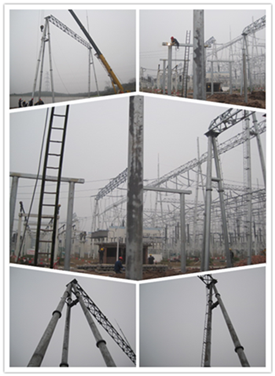 30m outdoor galvanized high mast light pole for football stadium 1
