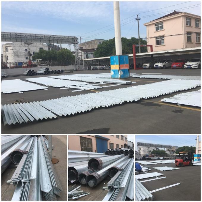 Hot Dip Galvanized 8ft-19.6ft Steel Angle Channel For Electric Power Tower Philippines NPC Construction 1