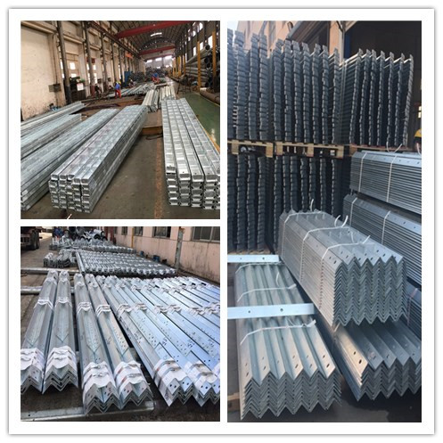 Powder Coating High Voltage Tarpered Galvanized Steel Electric Telescoping Pole 2