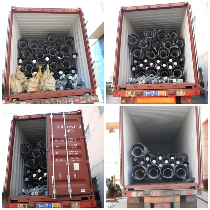 18m Steel Utility Pole Power Line Pole For 33kv Transmission Line Steel Pole Tower 2