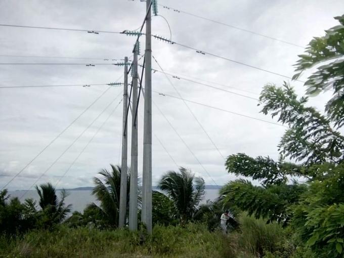 220KV Electric 15m Power Transmission Pole 0