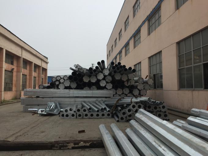 Gr65 Galvanized Steel Transmission Pole ASTM A123 Gr65 0